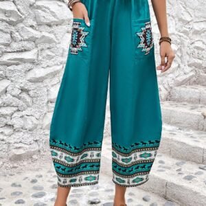 High Rise Wide Leg Trousers