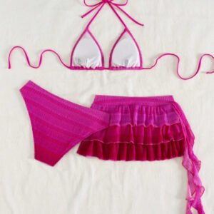 Halter Tie Bikini Set