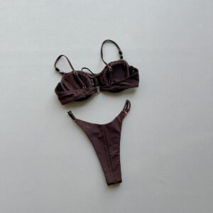 O1CN01zQpRLU1ykBUxOK5XR_2217704606616-0-cib.jpg Ruched Tie Strap Bikini
